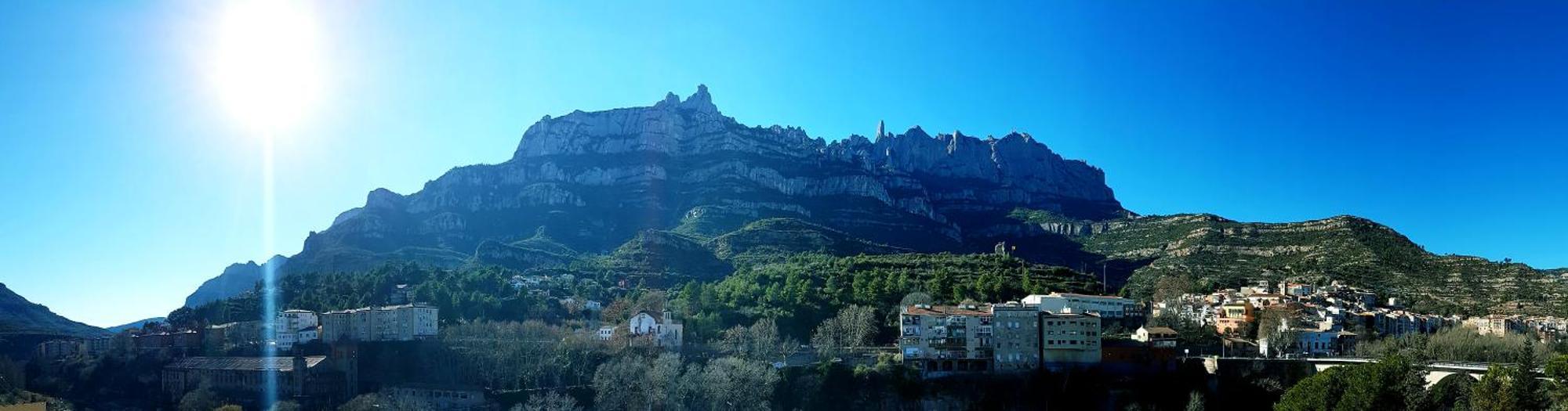 Monistrol de MontserratPiso Con Desayuno Incluido Y Vistas A La Montana.アパートメント エクステリア 写真