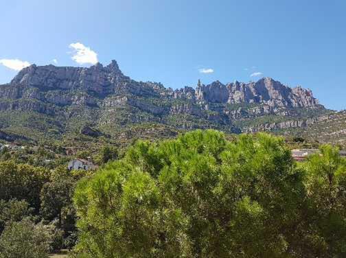 Monistrol de MontserratPiso Con Desayuno Incluido Y Vistas A La Montana.アパートメント エクステリア 写真
